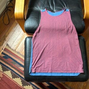 Unique Men’s Lululemon Multi-color Reversible Tank (Medium)